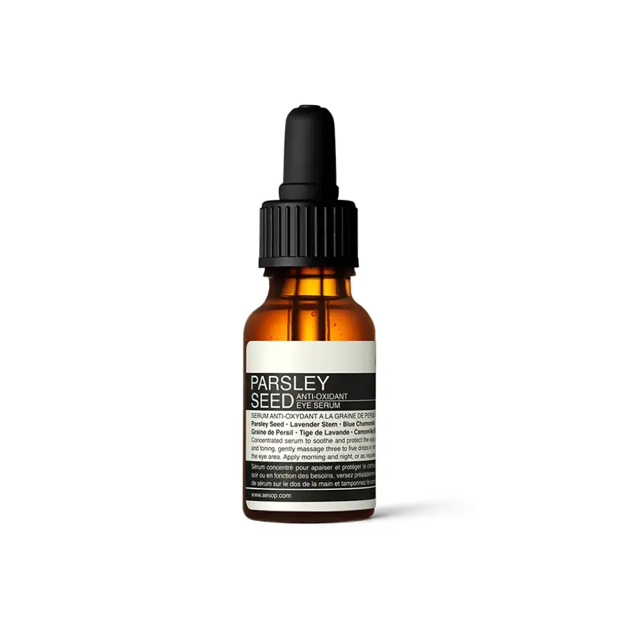 Sérum antioxydant pour les yeux au persil